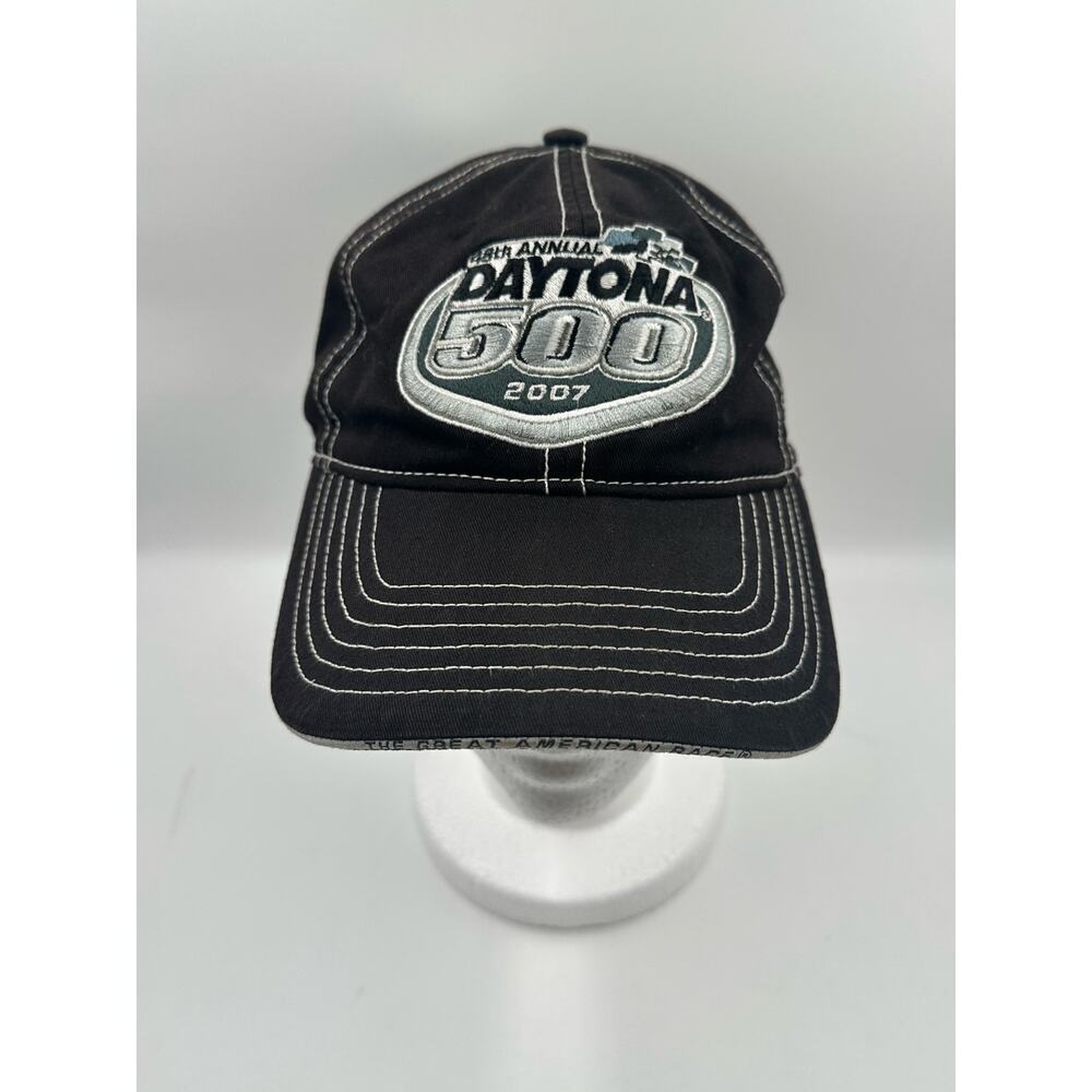 Vintage 48th Annual NASCAR Daytona 500 Hat Adjustable, Black